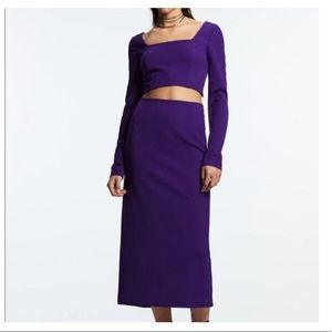 Zara Pencil Skirt with slit XS